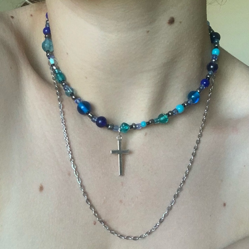 Beaded Layered Necklace